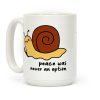 Peace Was Never An Option Coffee Mug Peace Was Never An Option Coffee Mug