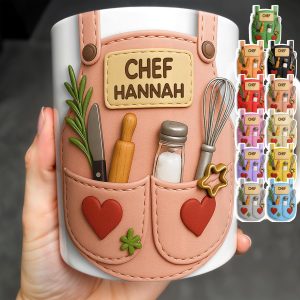 Perfect Gift For Passionate Cooks With Cooking Utensils - Personalized Custom Coffee Mug - COOK017_MG