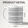 Perfect Lines, Perfect Vibes - Friend Mug - Gift For Best Friends, Sisters, Family Members, Coworkers Perfect Lines, Perfect Vibes - Friend Mug - Gift For Best Friends, Sisters, Family Members, Coworkers