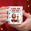 Personalized A Girl And Her Dog Version 3D Inflated Effect Mug HA75 898070 Personalized A Girl And Her Dog Version 3D Inflated Effect Mug HA75 898070
