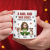 Personalized A Girl And Her Dog Version 3D Inflated Effect Mug HA75 898070 Personalized A Girl And Her Dog Version 3D Inflated Effect Mug HA75 898070