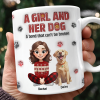 Personalized A Girl And Her Dog Version 3D Inflated Effect Mug HA75 898070 Personalized A Girl And Her Dog Version 3D Inflated Effect Mug HA75 898070