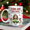 Personalized A Girl And Her Dog Version 3D Inflated Effect Mug HA75 898070 Personalized A Girl And Her Dog Version 3D Inflated Effect Mug HA75 898070