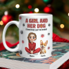 Personalized A Girl And Her Dog Version 3D Inflated Effect Mug HA75 898070 Personalized A Girl And Her Dog Version 3D Inflated Effect Mug HA75 898070