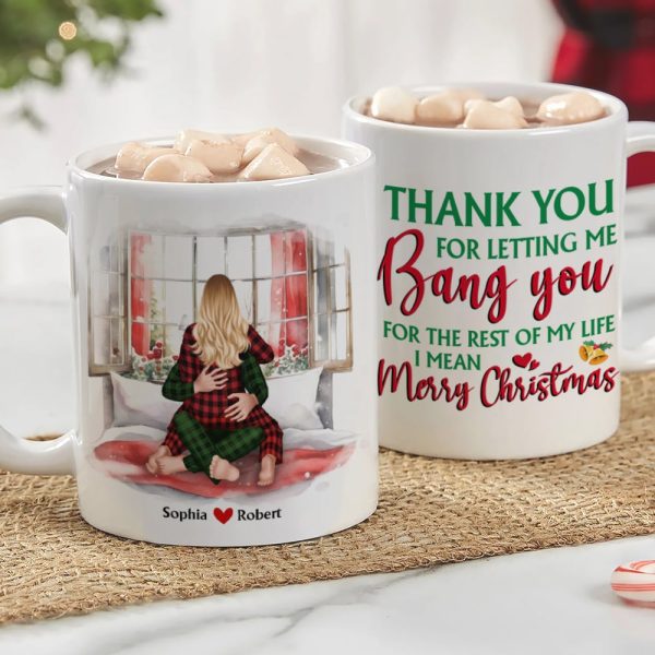Personalized Coffee Mug, I Mean Merry Christmas, Christmas Gifts For Couple, 031123