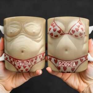 Personalized Couple Body Mug - Personalized Custom Coffee Mug - CPL1124_MG