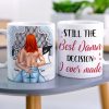 Personalized Couple White Mug, Still The Best Damn Decision I Ever Made
