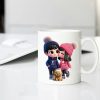 Personalized Couple's Ceramic Mug Custom Names for Loved Ones Personalized Couple's Ceramic Mug Custom Names for Loved Ones