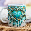 Personalized Gift For Couple Coffee Mug 3D Heart Personalized Gift For Couple Coffee Mug 3D Heart