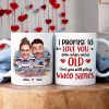 Personalized Gift For Couple Mug I Promise To Love You Personalized Gift For Couple Mug I Promise To Love You