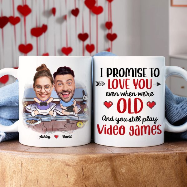 Personalized Gift For Couple Mug I Promise To Love You Personalized Gift For Couple Mug I Promise To Love You