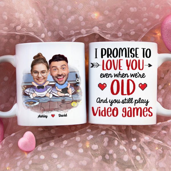 Personalized Gift For Couple Mug I Promise To Love You Personalized Gift For Couple Mug I Promise To Love You