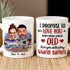 Personalized Gift For Couple Mug I Promise To Love You Personalized Gift For Couple Mug I Promise To Love You