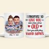Personalized Gift For Couple Mug I Promise To Love You Personalized Gift For Couple Mug I Promise To Love You