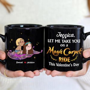 Personalized Gift For Couple Mug Let Me Take You On A Ride 02HTHN110124HH