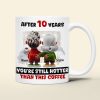 Personalized Gift For Couple White Mug Cartoon Characters Valentine 04OHLU181224 Personalized Gift For Couple White Mug Cartoon Characters Valentine 04OHLU181224