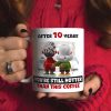 Personalized Gift For Couple White Mug Cartoon Characters Valentine 04OHLU181224 Personalized Gift For Couple White Mug Cartoon Characters Valentine 04OHLU181224