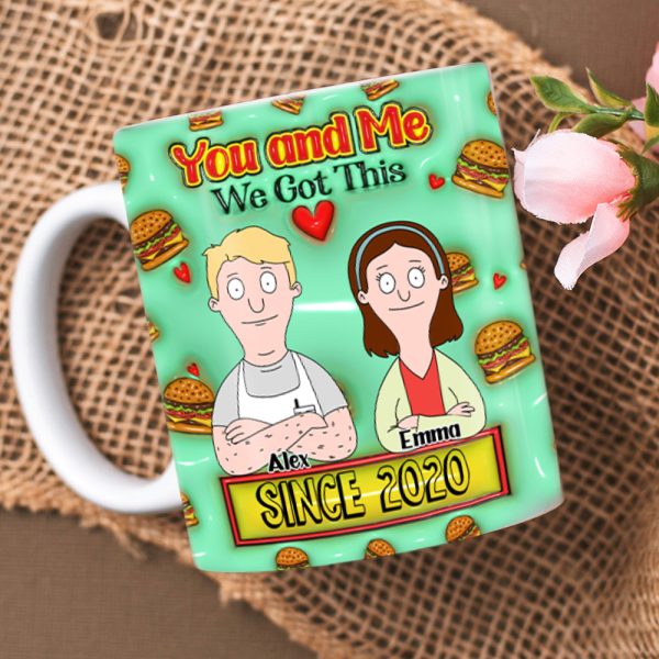 Personalized Gift For Couples Edge To Edge Mug 3D Inflated Effect 04XQLU311224HG Personalized Gift For Couples Edge To Edge Mug 3D Inflated Effect 04XQLU311224HG