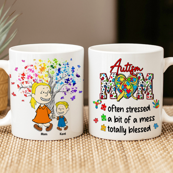 Personalized Gifts For Autism Mom Coffee Mug 04xqpu240225hh