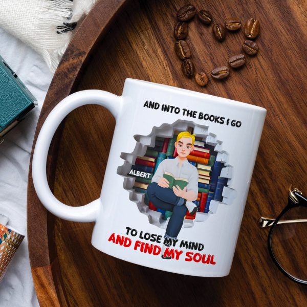 Personalized Gifts For Book Lovers Coffee Mug Reading Book Girl 03KALU040125PA Personalized Gifts For Book Lovers Coffee Mug Reading Book Girl 03KALU040125PA