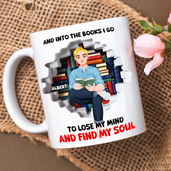 Personalized Gifts For Book Lovers Coffee Mug Reading Book Girl 03KALU040125PA Personalized Gifts For Book Lovers Coffee Mug Reading Book Girl 03KALU040125PA