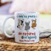 Personalized Gifts For Cat Mom Coffee Mug 02KAQN120424 Mother's Day