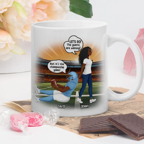 Personalized Gifts For Couple American Football Coffee Mug 05totn121224pa Personalized Gifts For Couple American Football Coffee Mug 05totn121224pa