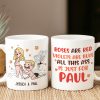 Personalized Gifts For Couple Coffee Mug All This Ass Is Just For You