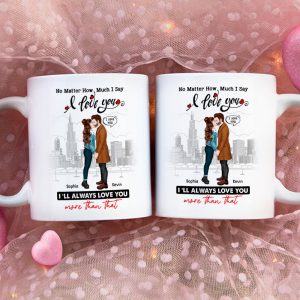 Personalized Gifts For Couple Coffee Mug I Say I Love You