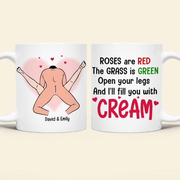 Personalized Gifts For Couple Coffee Mug I'll Fill You With Cream