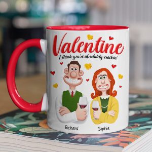 Personalized Gifts For Couple Love Cartoon Accent Mug Valentine 03XQQN091224PA