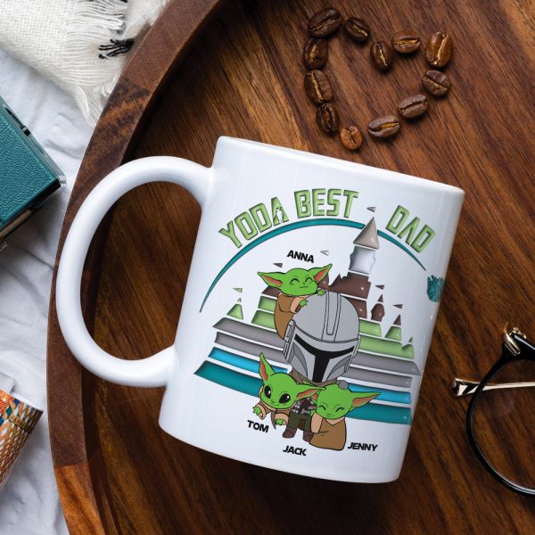 Personalized Gifts For Dad Coffee Mug 02NATN020524HH Father's Day Personalized Gifts For Dad Coffee Mug 02NATN020524HH Father's Day
