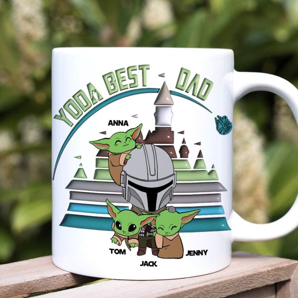 Personalized Gifts For Dad Coffee Mug 02NATN020524HH Father's Day Personalized Gifts For Dad Coffee Mug 02NATN020524HH Father's Day