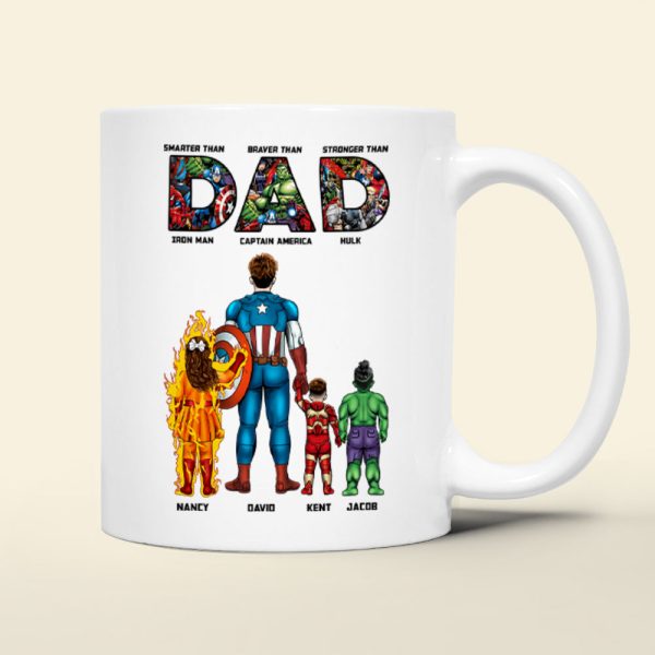 Personalized Gifts For Dad Coffee Mug 032TOPU120424PA Father's Day Personalized Gifts For Dad Coffee Mug 032TOPU120424PA Father's Day