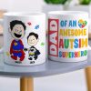 Personalized Gifts For Dad Coffee Mug 042totn200225pa Dad Of An Awesome Autism Superhero