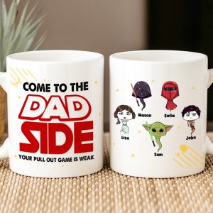 Personalized Gifts For Dad Coffee Mug Come To The Dad Side 01QHMH010324HA