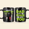Personalized Gifts For Dad Coffee Mug May The Force Be With You 05HUHN220124HA Personalized Gifts For Dad Coffee Mug May The Force Be With You 05HUHN220124HA