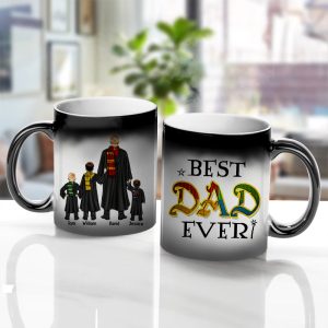 Personalized Gifts For Dad Magic Mug Best Dad Ever 041HUDT280324TM
