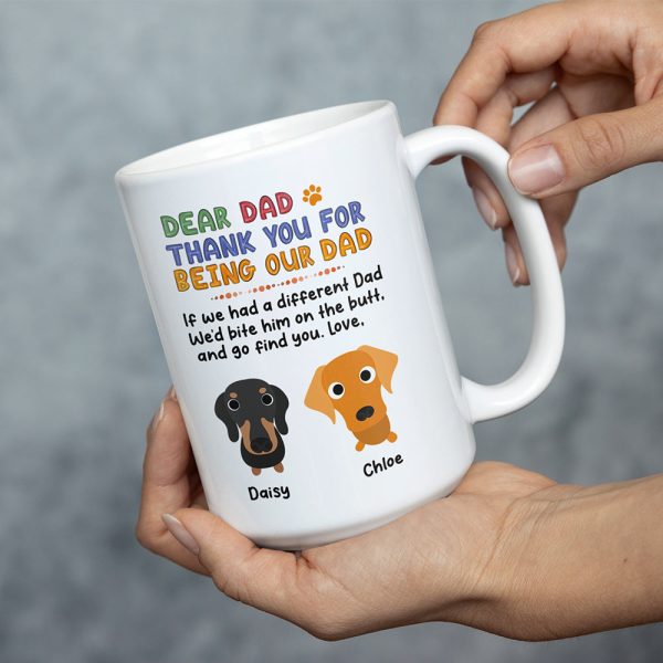Personalized Gifts For Dog Mom Coffee Mug 05HUPU260124 Mother's Day
