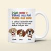 Personalized Gifts For Dog Mom Coffee Mug 05HUPU260124 Mother's Day