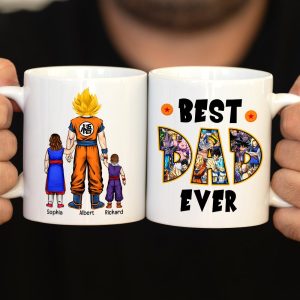 Personalized Gifts For Father Coffee Mug Best Dad Ever 01QHQN200324HH