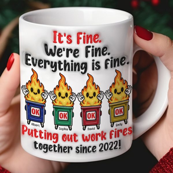 Personalized Gifts For Friends Dumpsters 3D Inflated Coffee Mug 04OHQN121224 Personalized Gifts For Friends Dumpsters 3D Inflated Coffee Mug 04OHQN121224