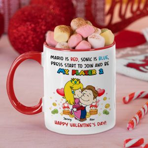 Personalized Gifts For Game Lover Coffee Mug Couple Valentine 03XQMH071224HG