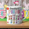 Personalized Gifts For Grandma Coffee Mug 03ohqn240125 Grandma's Peeps Easter Gifts