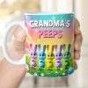 Personalized Gifts For Grandma Easter Day Coffee Mug Bunny Peeps 022TGMH070325