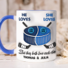 Personalized Gifts For Ice Hockey-loving Couple Coffee Mug 05hupu240125 Personalized Gifts For Ice Hockey-loving Couple Coffee Mug 05hupu240125