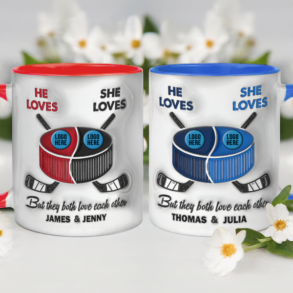 Personalized Gifts For Ice Hockey-loving Couple Coffee Mug 05hupu240125 Personalized Gifts For Ice Hockey-loving Couple Coffee Mug 05hupu240125