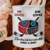 Personalized Gifts For Ice Hockey-loving Couple Coffee Mug 06hupu240125 Personalized Gifts For Ice Hockey-loving Couple Coffee Mug 06hupu240125