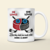 Personalized Gifts For Ice Hockey-loving Couple Coffee Mug 06hupu240125 Personalized Gifts For Ice Hockey-loving Couple Coffee Mug 06hupu240125