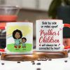 Personalized Gifts For Mom Coffee Mug 02xqtn210125hh Side By Side Or Mile Apart Mom & Children Will Always Be Connected By Heart Personalized Gifts For Mom Coffee Mug 02xqtn210125hh Side By Side Or Mile Apart Mom & Children Will Always Be Connected By Heart